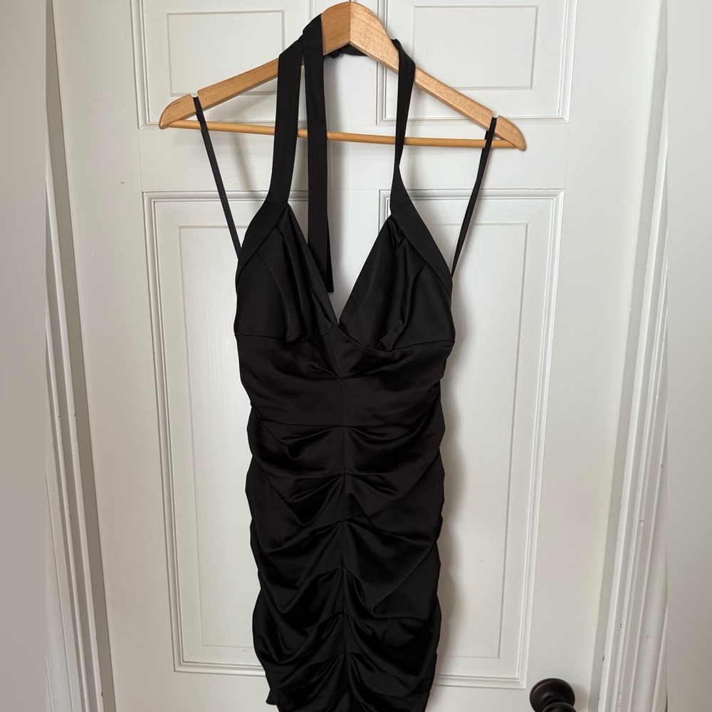 BCBGMaxAzria Elegant Black Gown